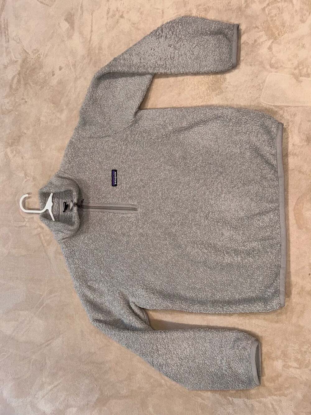 Patagonia Los Gatos 1/4-Zip Fleece Pullover Grey Size M
